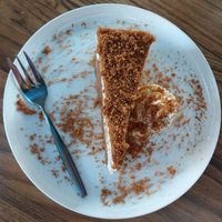 Speculoos taart.
Love love love! Echt een aanrader. at New Vegas in Haarlem