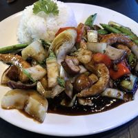 “Oyster Shrimps” (vegan) at New Vegas in Haarlem