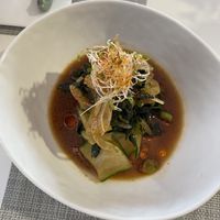 Cucumber seaweed salad  at Sepial's Kitchen in Western Cape