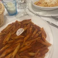 Pasta arrabiata  at Bella Napoli in Bergamo