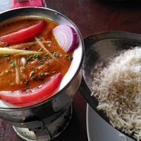 Channa Masala at Taj Mahal in Oberstdorf