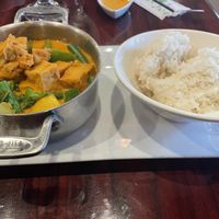 Red curry  at Sang Tong Thai in Kennett Square