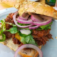 Hoisin jackfruit at De Colonie in Breda