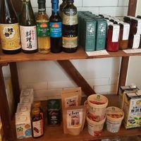 Mini market at Monsoon Donuts in Maebashi