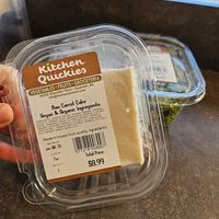 Raw Gluten-free Carrot Cake with Cashew Icing at Kitchen Quickies in Squamish