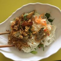 Bun cha at Am Thuc Chay in Can Tho