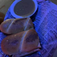 Forgot the name but it’s the spicy portobello sandwich   at Sputnik in Denver