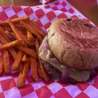 Vegan Sputburger  at Sputnik in Denver