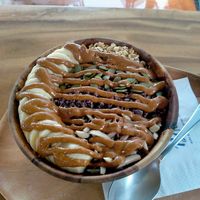 Peanut butter Acai bowl at Hosay Bowl in Phuket