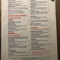 Menu Sep 2021 at Stroud Brewery Bar in Stroud