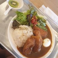 Katsu at Tsumugu Cafe in Tokyo