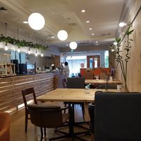 Interior at Tsumugu Cafe in Tokyo