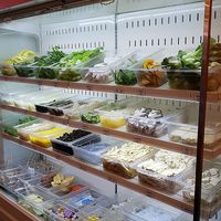 Select ingredients at this buffet at Sonogong Maratang 손오공 마라탕 - Seogyo in Seoul