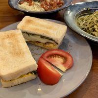 Apple Cheese Sandwich  at This World is a Playground - 이 세계는 놀이터예요 in Seoul