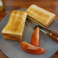 Apple cheese sandwich at This World is a Playground - 이 세계는 놀이터예요 in Seoul