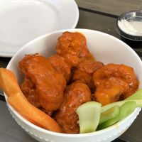 Buffalo Cauliflower Wings  at Vegan Avenue in San Antonio
