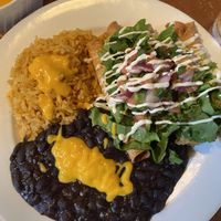 Sweet potato flautas at Vegan Avenue in San Antonio