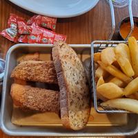 Chk'in strip basket at Vegan Avenue in San Antonio