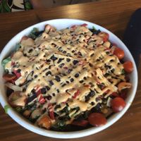 salad at Vegan Avenue in San Antonio