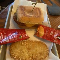 Honee chik’n biscuit  at Vegan Avenue in San Antonio