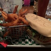 Shroom po boy at Vegan Avenue in San Antonio