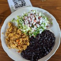Sweet potato flautas at Vegan Avenue in San Antonio