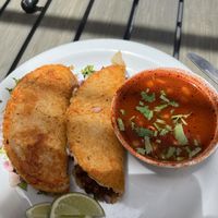 BIRRIA QUESADILLAS  at Vegan Avenue in San Antonio