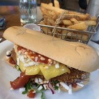 Chik’n Parm Hero  at Vegan Avenue in San Antonio
