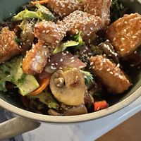 Orange Chiken Bowl   at Vegan Avenue in San Antonio
