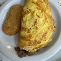 Cheezesteak Omelet  at Vegan Avenue in San Antonio