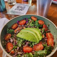 Quinoa bowl at Vegan Avenue in San Antonio