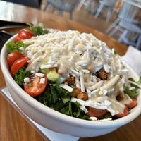 Kale Caesar salad - very good!   at Vegan Avenue in San Antonio