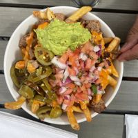 Carne Asada Fries  at Vegan Avenue in San Antonio