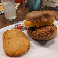 Honee-Butter Chick'n Sandwich at Vegan Avenue in San Antonio