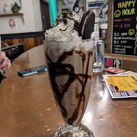 Cookies and cream milkshake at Vegan Avenue in San Antonio