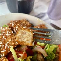 Love the chickn they use  at Vegan Avenue in San Antonio