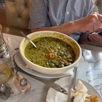 Green curry  at Vegan Avenue in San Antonio