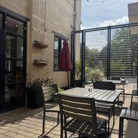 Outdoor vibes  at Vegan Avenue in San Antonio