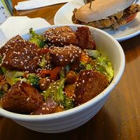 Or lunch dishes 😋 at Vegan Avenue in San Antonio