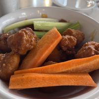 Cauliflower wings  at Vegan Avenue in San Antonio