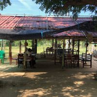 Cozy place at Ya Ti Organic Food & Garden in Mandalay