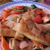 Street noodles with vegetables (specify vegan)  at Lucky Lotus in Des Moines