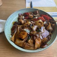 Drunken Noodle w/ Tofu  at Lucky Lotus in Des Moines