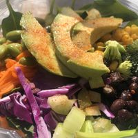 Salad with all the veggies + avocado  at Arnaud's Bon Sante - Food Truck in Huntsville