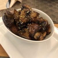 Mushrooms (starter) #Veganuary at Mundo Vegan - Vegan World in Funchal