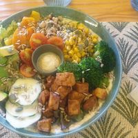 Long Life Nourishing Bowl at Mundo Vegan - Vegan World in Funchal