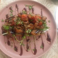 Bruschetta Heaven at Mundo Vegan - Vegan World in Funchal