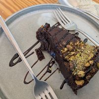 Brownie at Mundo Vegan - Vegan World in Funchal