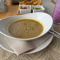 Soup of the day  at Mundo Vegan - Vegan World in Funchal