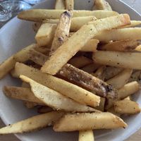 House chips #Veganuary at Flux in Noosaville